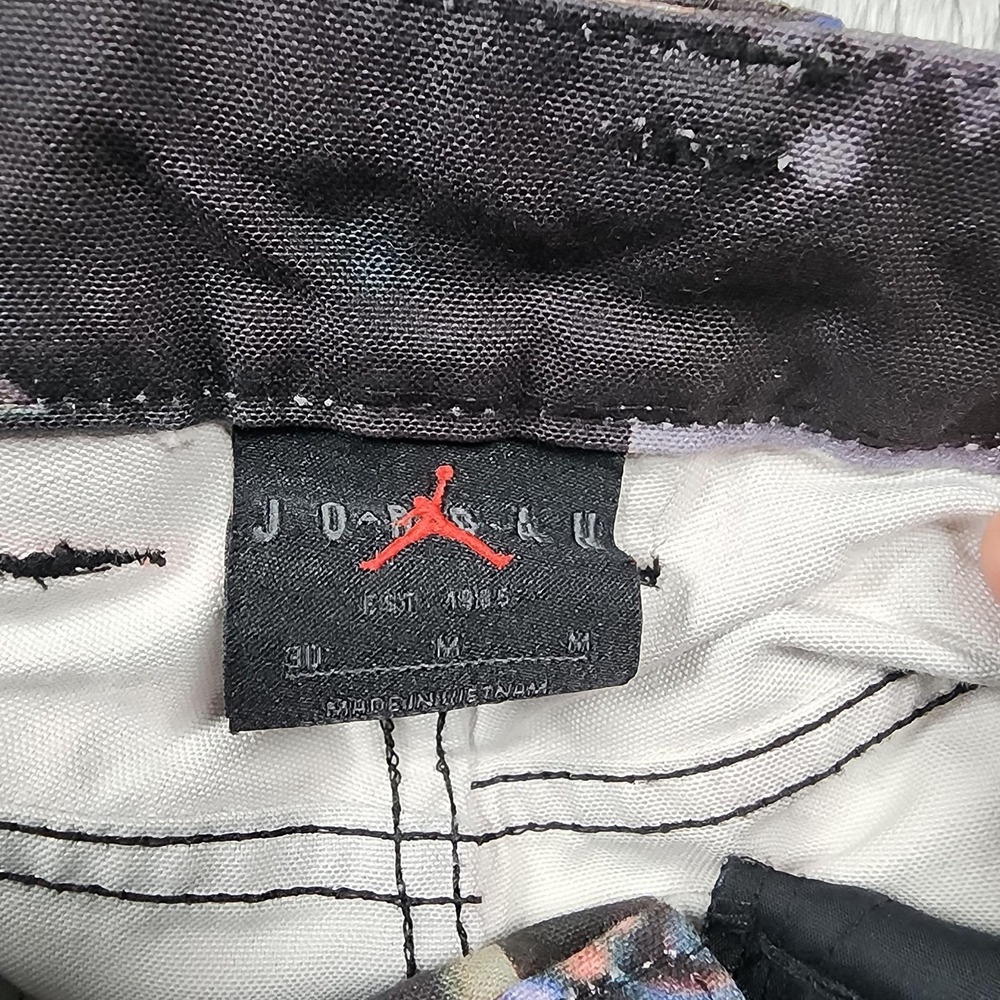 Chicago Bulls Pants Mens Medium 30x32 NBA Basketball Jordan 23 AOP Jumpman Nike - Picture 7 of 12
